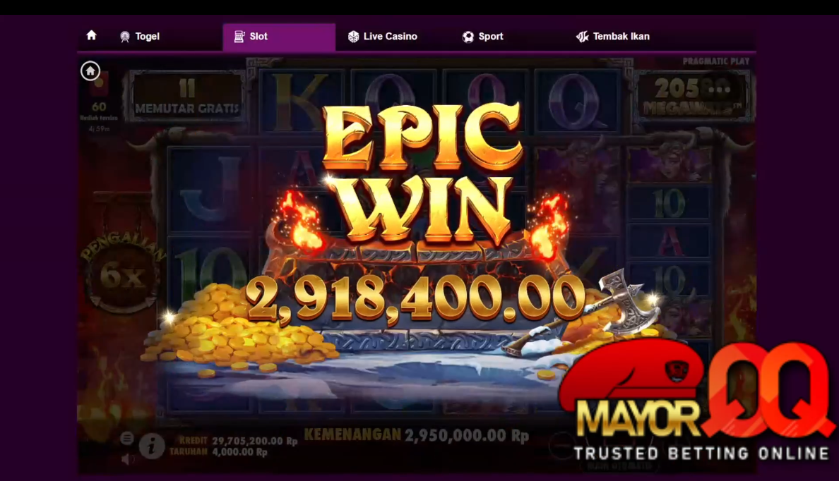 MAYORQQ: Daftar Situs Slot TerGacor Mudah Jackpot 2022