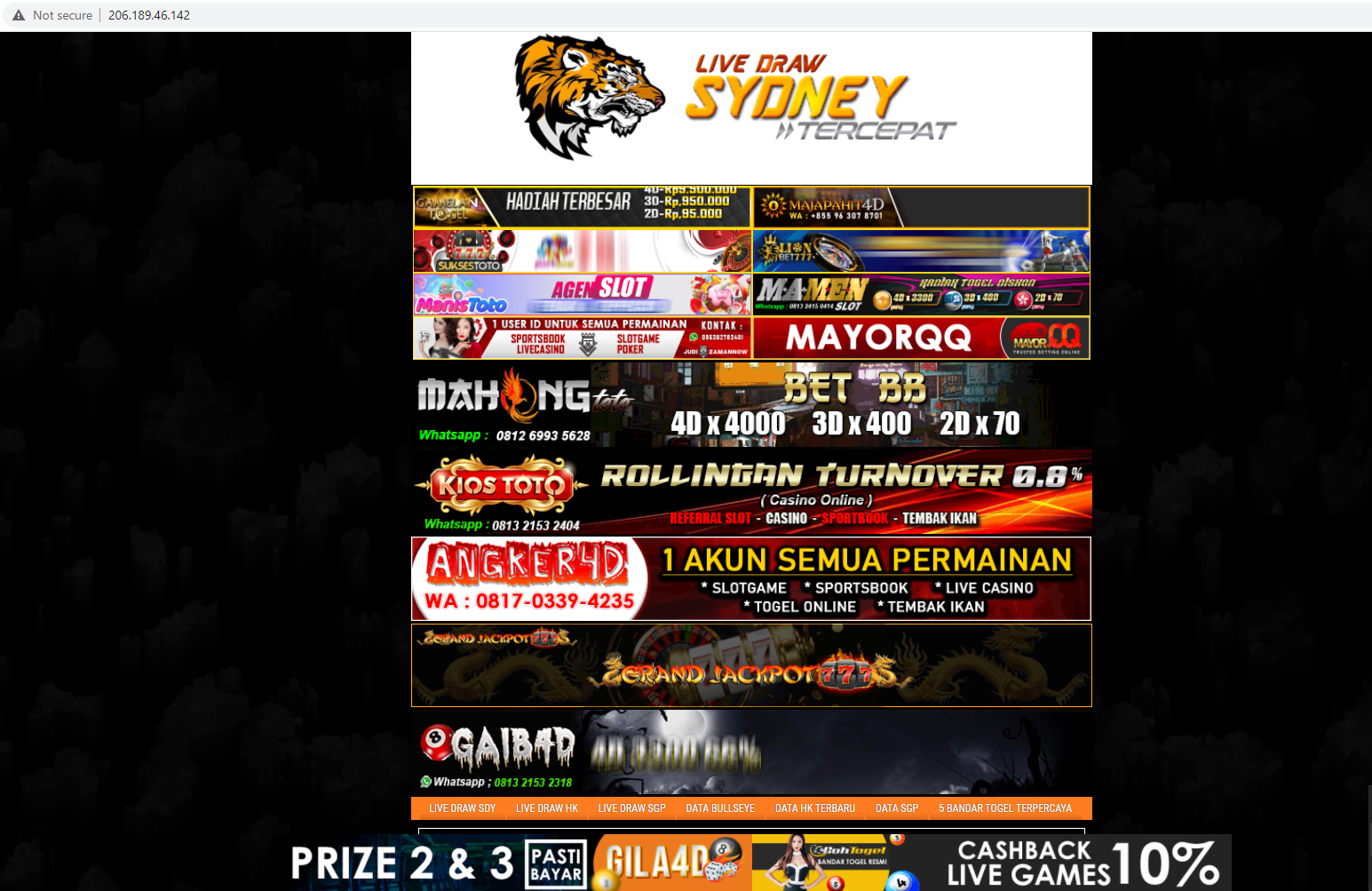 Live Toto Sydney 6d Hari Ini Tercepat Sdy Pools Wla