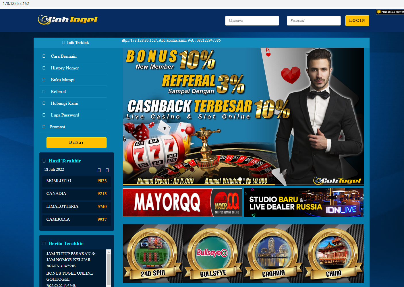 Agen Togel Online Terbaik dan Paling dipercaya di Indonesia